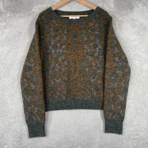 John + Jenn Knit Sweater Womens Medium Geometric Pattern Crewneck